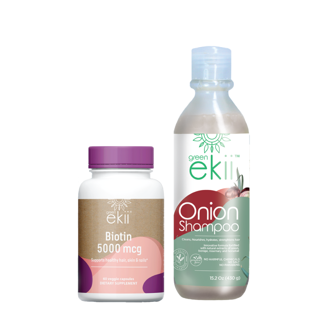 Combo Biotin + Onion Shampoo