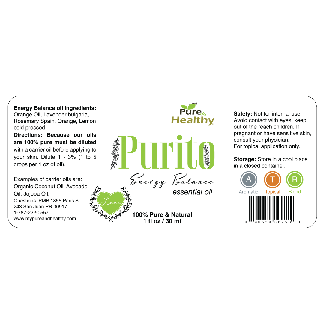 Purito Energy Balance 1 fl oz.