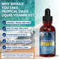Tropical Oasis Vitamin D3 + K2 Drops - USDA Organic