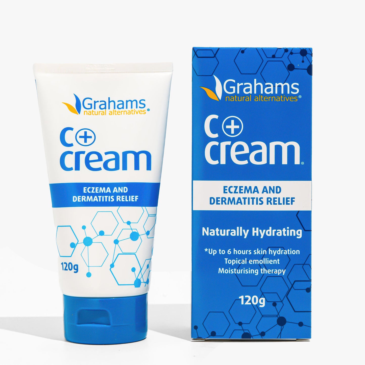 C+ Crema para Eczema y Dermatitis 120g – Grahams Natural