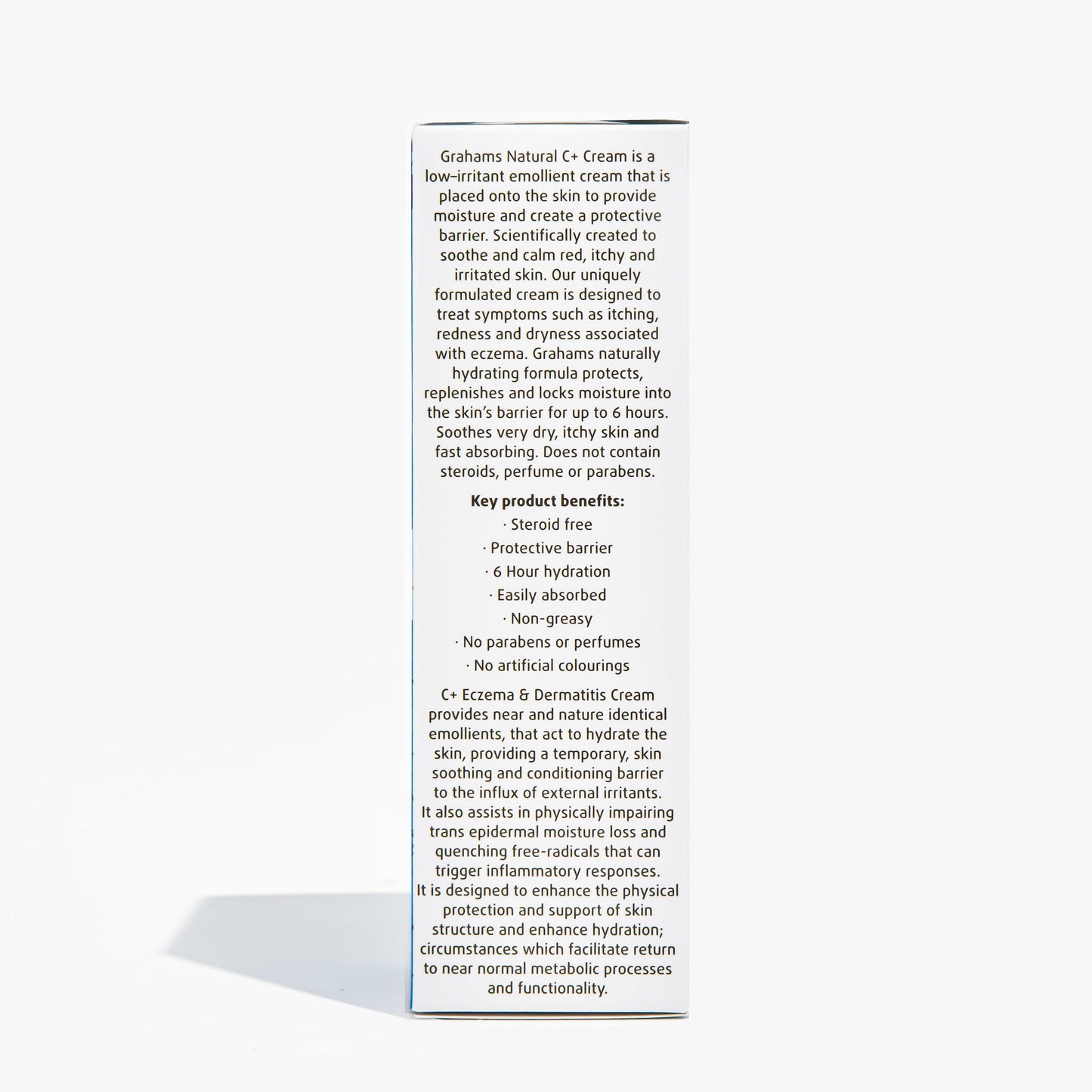 C+ Crema para Eczema y Dermatitis 120g – Grahams Natural