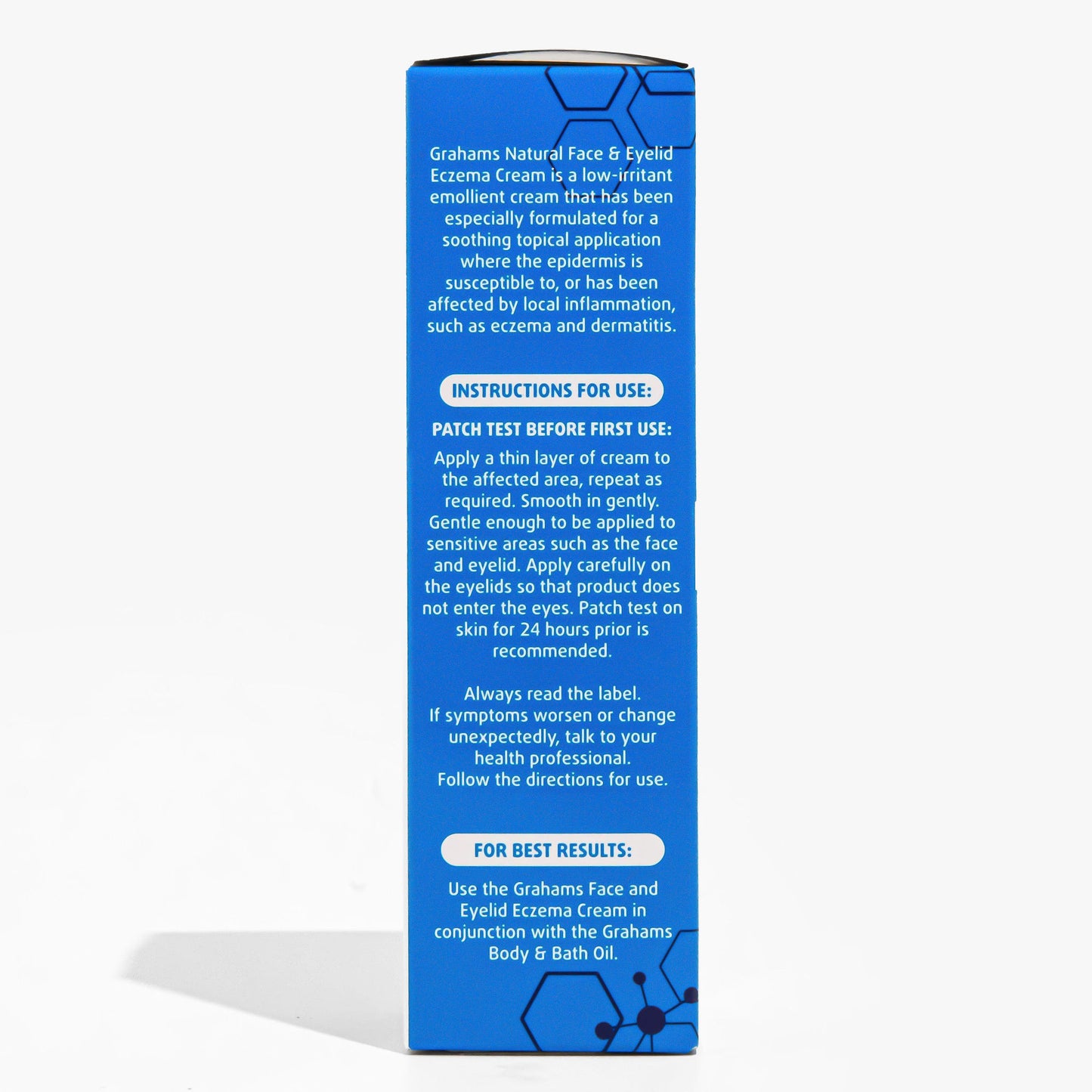 Face &amp; Eyelid Eczema Cream 50g – Grahams Natural