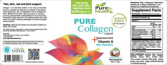 Pure Collagen Liquid 16 oz.