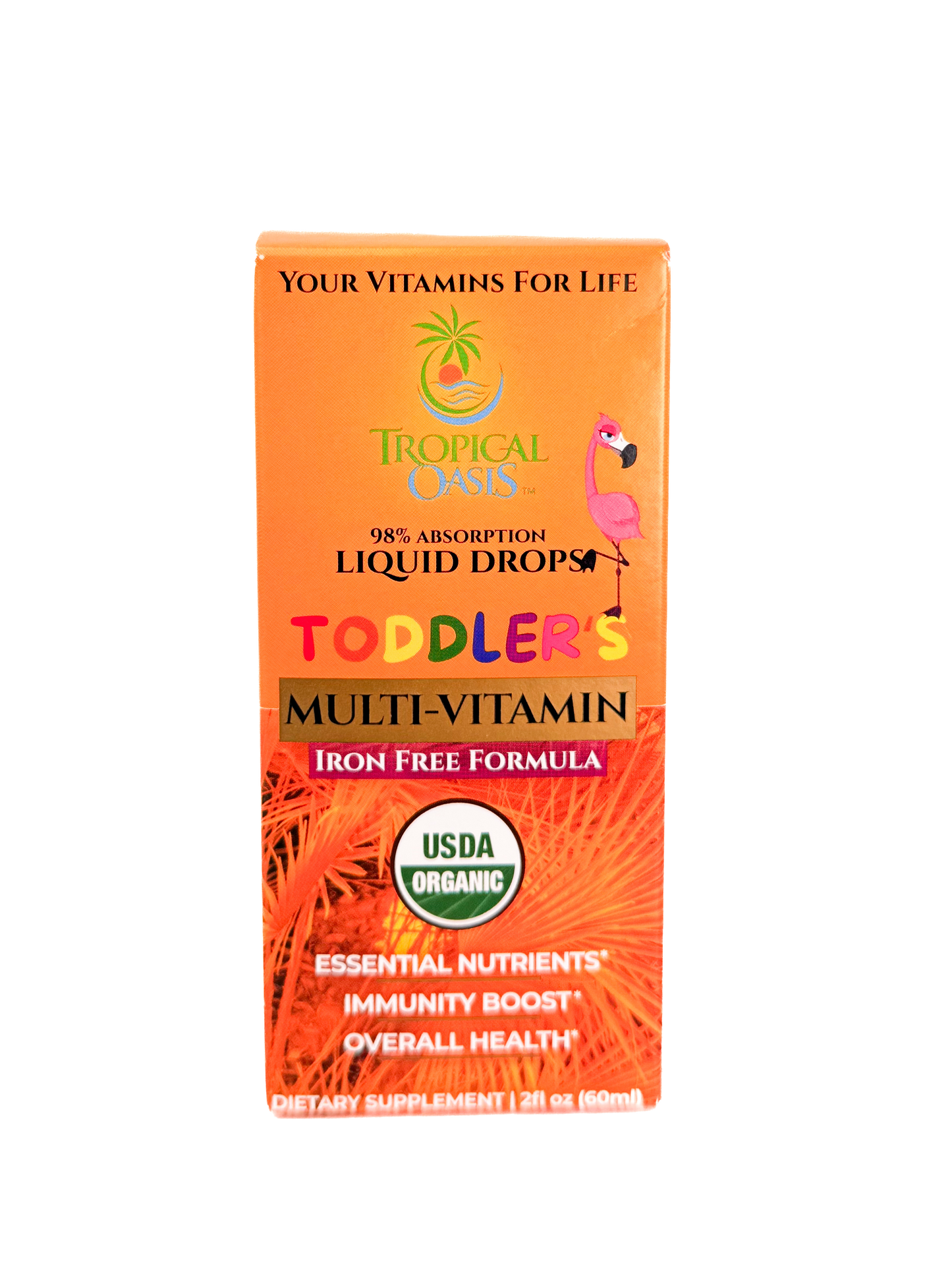 USDA Organic tuddlers Multivitamin with Iron – Tropical Oasis