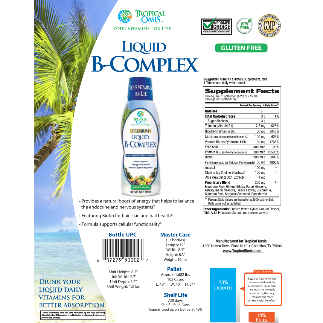 Liquid B-Complex – Pure & Healthy