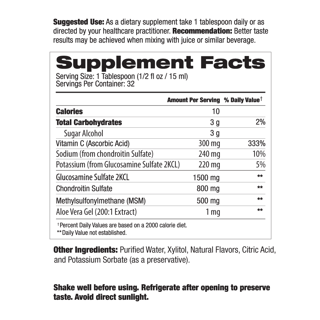 Glucosamine Chondroitin