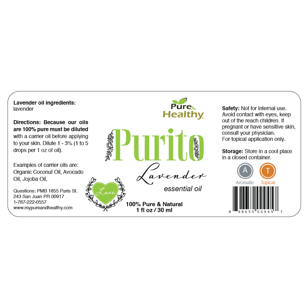 Purito Lavender 1 fl oz.